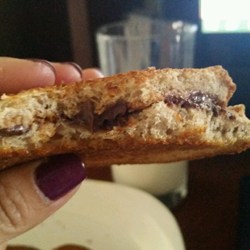 Peanut Butter and Chocolate Panini Recipe
