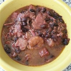 Leftover Ham and Shrimp Slow Cooker Gumbo Recipe