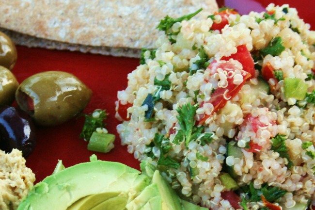 How to Use Celery Leaves | Quinoa Tabbouleh
