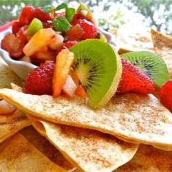 Annie's Fruit Salsa and Cinnamon Chips Recipe