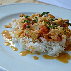 Curried Coconut Chicken Recipe