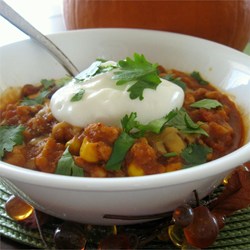 Pumpkin Turkey Chili Recipe