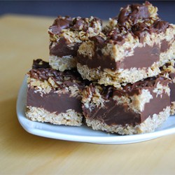 No Bake Chocolate Oat Bars Recipe