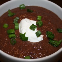 Black Bean and Salsa Soup Recipe