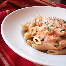 Tomato-Cream Sauce for Pasta Recipe