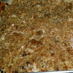 Apricot-Cherry Bars With Oatmeal Crumble Topping Recipe