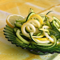 Zucchini Mint Salad Recipe