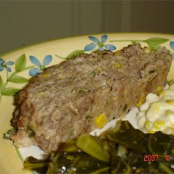 Dad's Down Home Cornbread and Jalapeno Meatloaf Recipe