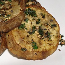 Herbed Eggplant Slices Recipe