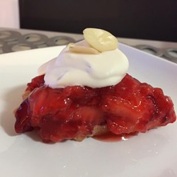 Fresh Strawberry Almond Pie Recipe