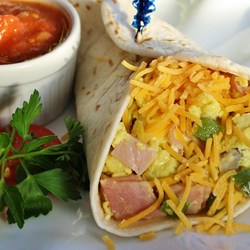 Denver Omelet Breakfast Taco Recipe