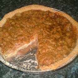 Crispy Rhubarb Pie Recipe