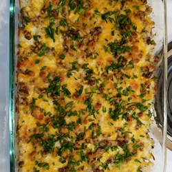 Loaded Cauliflower Casserole Recipe