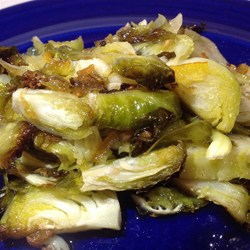 Brussels Sprouts and Apricot Saute Recipe