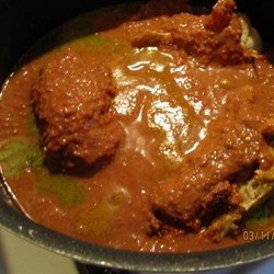 Chorizo Stuffed Chicken Breasts with Raspberry Mole Recipe