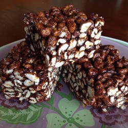 Cafe-Style Puffed Wheat Squares Recipe