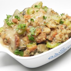 Quickest Oyster Dressing EVER!  Recipe