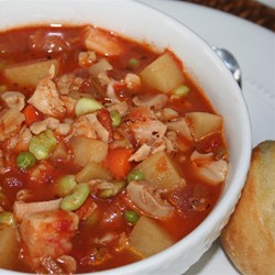 Manhattan Style Clam Chowder Recipe