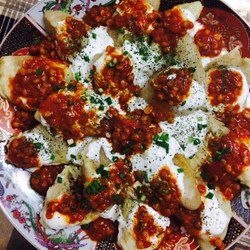 Afghan Beef Raviolis (Mantwo) Recipe