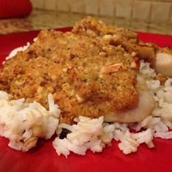 Almond and Parmesan Crusted Tilapia Recipe