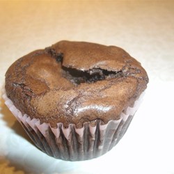 Dark Chocolate Souffle Cupcakes Recipe