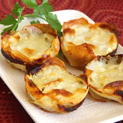 Muffin Tin Potatoes Gratin Recipe