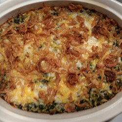 Grandma's Spinach Souffle Bake Recipe