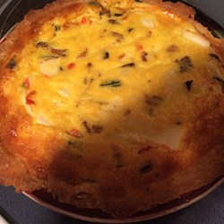 Crab and Mushroom Quiche Recipe