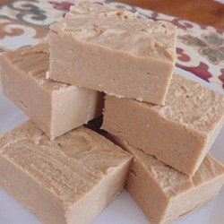 Easy Two-Ingredient Peanut Butter Fudge Recipe