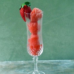 Champagne Sorbet with Berry Medley Recipe
