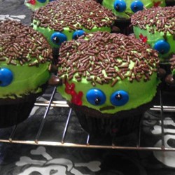 Frankenstein Cupcakes Recipe