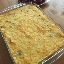 Green Chile and Egg Grits Recipe