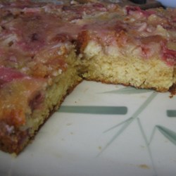 Rhubarb Upside Down Cake I Recipe