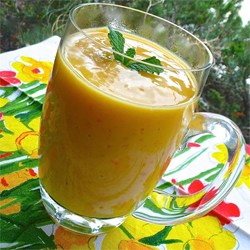 Vanilla Banamango Smoothie Recipe