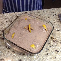 Baked Pears with Wine and Walnut Cream Recipe