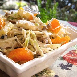 Fruit and Nut Slaw Recipe