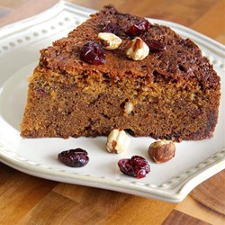 Cranberry-Hazelnut Coffee Cake Recipe