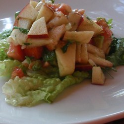 Peach Apple Salsa  Recipe