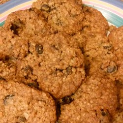 Oatmeal Cherry Walnut Cookies Recipe