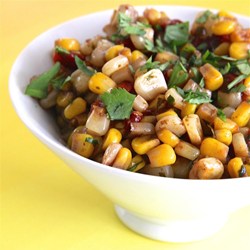 Corn and Roasted Red Pepper Salad Recipe