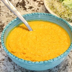 Sushi House Salad Dressing, It's ORANGE! Recipe