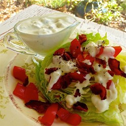 Tasty Blue Cheese Salad Dressing Recipe