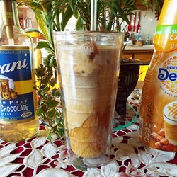Skinny White Chocolate Caramel Iced Coffee Recipe
