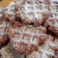 Chocolate Waffle Cookies Recipe