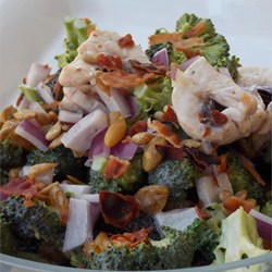 Mushroom Broccoli Salad Recipe