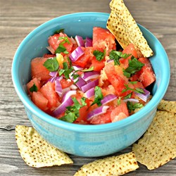 Watermelon and Pineapple Salsa Recipe