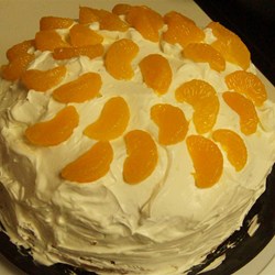 Orange Cream Cake IV Recipe