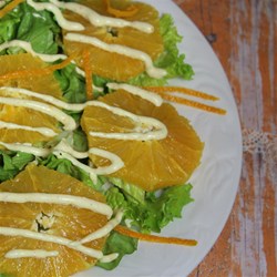 Orange Salad with Cinnamon Dressing Recipe