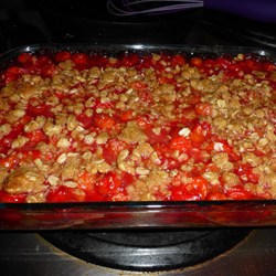 Jill's Cherry Crisp Recipe