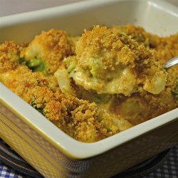 Broccoli and Cauliflower Gratin Recipe